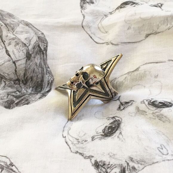 Cody Sanderson Large Skull Star Ring - US9.5 - Picture 2 of 7
